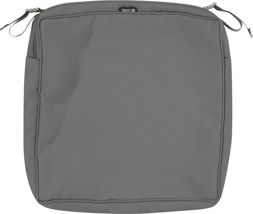 Miniatura 12 de Classic Accessories Montlake - Funda de cojín cuadrada resistente al agua de 23 x 23 x 5 pulgadas, para asiento de exterior, funda de cojín