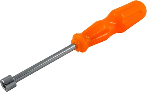 Biaungdo Destornillador de llave de tubo de 0.315 in, destornillador de tuerca hexagonal de acero de alto carbono, destornillador de tuerca