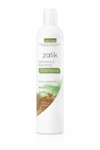 Miniatura 8 de Zatik Naturals - Champú hidratante profundo con coco y caléndula - Vegano, biodegradable, pH equilibrado, para cabello teñido y seco, libre