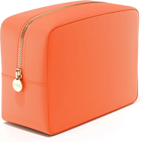 Miniatura 8 de Embla Bolsa de maquillaje de viaje para cosméticos y bolsa de artículos de tocador, bolsa de nailon con cremallera, lindo organizador de maquillaje
