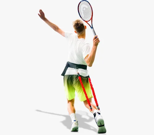 Miniatura 4 de VPX - Entrenador de swing de tenis aumenta la potencia, la velocidad de la pelota de salida, la precisión de tiro y la velocidad de servicio, mejora