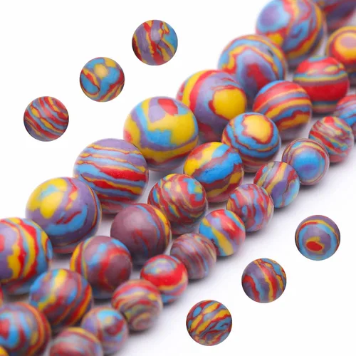Miniatura 7 de Youngbling Cuentas de jade natural para hacer joyería, cuentas de jade verde pulido de 8 mm redondas y lisas, piedra auténtica para pulseras