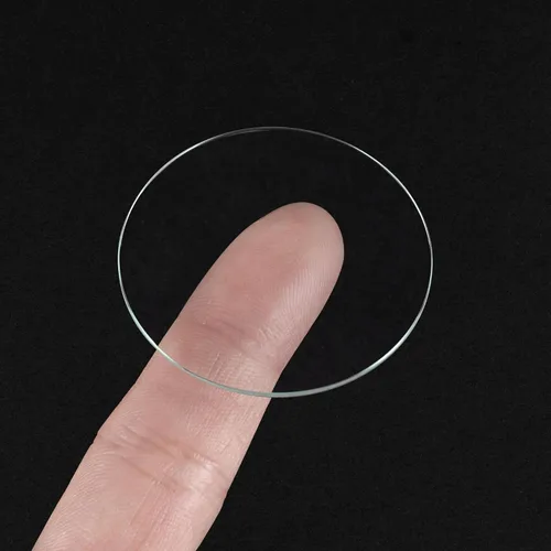 Miniatura 4 de uxcell Paquete de 8 lentes de cristal de 1.260 in de diámetro para reloj, cúpula única, redonda, 0.059 in de grosor de borde para reparación