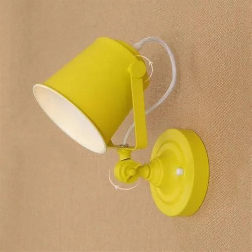 Miniatura 12 de Luces de pared LED industriales retro, aplique de bombilla E27 para dormitorio y sala de estar, accesorio decorativo hacia arriba, iluminación
