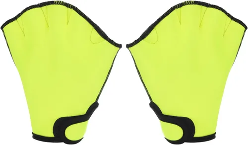 Miniatura 13 de PATIKIL Guantes de natación con malla, unisex, guantes de resistencia al agua, accesorios de entrenamiento para natación y buceo Negro