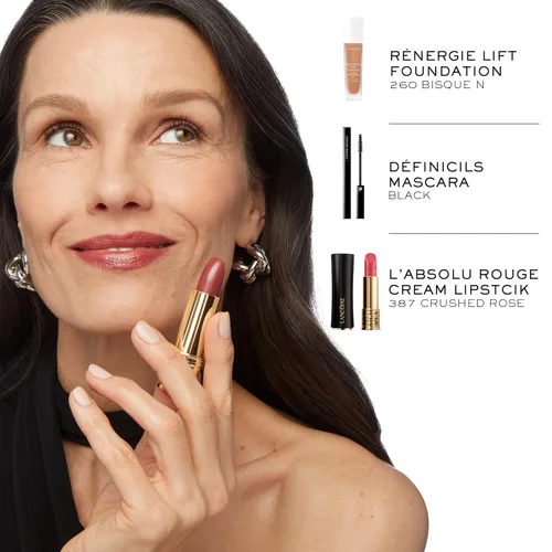 Miniatura 11 de Lancôme L'Absolu Rouge - Lápiz labial hidratante en crema, resistente a las manchas y acabado luminoso, comodidad de hasta 18 horas