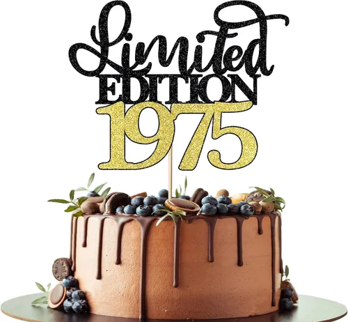 Miniatura 13 de Decoración para tartas de edición limitada de 1935, decoración de pastel de feliz cumpleaños 90, hombres y mujeres animan 90 años/90 y fabulosa