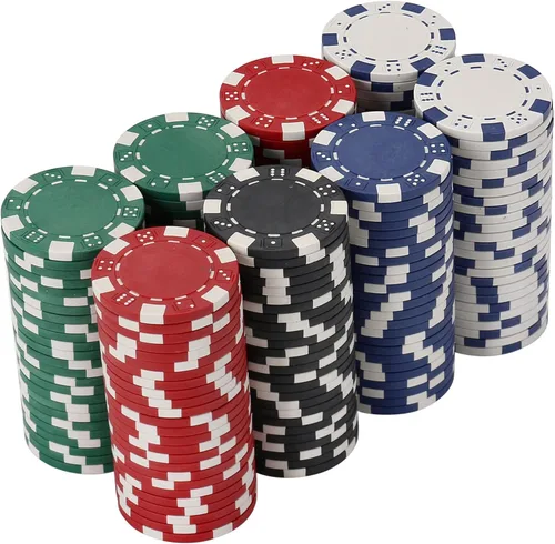 Miniatura 2 de Fichas de póquer de 11.5 gramos, juego de 200 fichas de póquer para Texas Hold'em, fichas de blackjack, kit de juegos de póquer de casino, juego