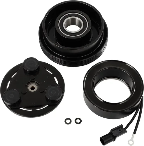 Miniatura 30 de cciyu Embrague del compresor de aire acondicionado 1993-1997 para Ford E-350 Econoline 7.3L 1993-1997 para Ford E-350 Econoline Club Wagon 7.3L