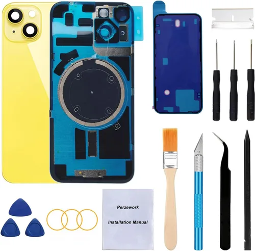 Miniatura 35 de Reemplazo de cristal trasero OEM para iPhone Xs de 5.8 pulgadas con kit de herramientas de reparación y adhesivo preinstalado (Oro)