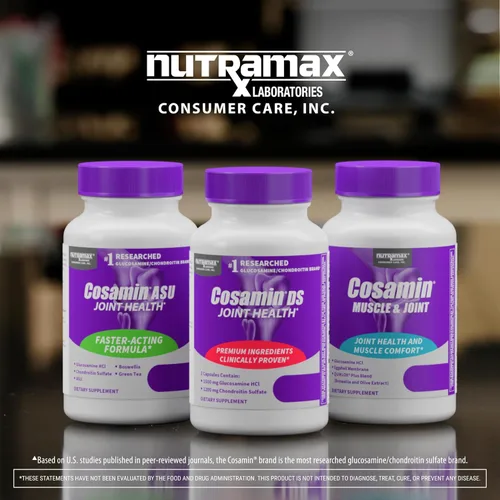Miniatura 8 de Cosamin DS, suplemento para la salud de las articulaciones de glucosamina y condroitina #1, 150 cápsulas "fáciles de tragar