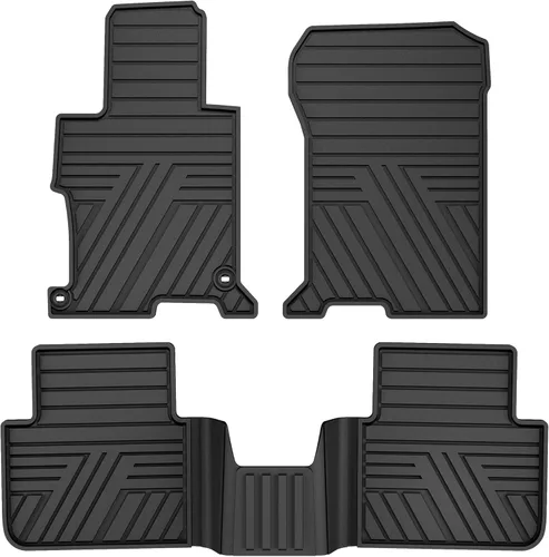 Miniatura 37 de Alfombrillas para Honda Civic Sedan y Sedan Si 2012-2015 (no para Coupe), ajuste personalizado, protección para todo tipo de clima, tapetes