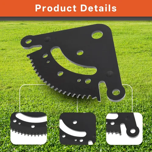 Miniatura 3 de labwork Sector de dirección y piñón con bujes de repuesto para John Deere D130 D140 D150 D160 D170 1GXD110E, Material 45 Acero
