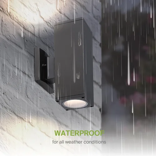 Miniatura 6 de ASD 2 accesorios de iluminación exterior - 120W E26 120V Cilindro arriba y abajo de bronce moderna lámpara de pared al aire libre LED CFL bombilla