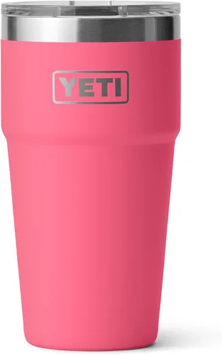 Miniatura 41 de YETI Rambler - Vaso apilable de 20 onzas, acero inoxidable, aislado al vacío con tapa MagSlider Verde mar