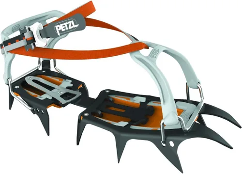Petzl VASAK Crampones - Crampones clásicos de 12 puntos para montañismo, esquí de excursión y viajes en glaciares