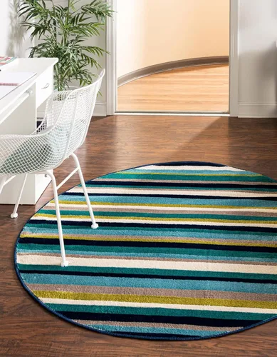 Miniatura 16 de Unique Loom Azalea Collection - Alfombra Glenn (Runner 2' 0" x 6' 0", amarillo/beige)