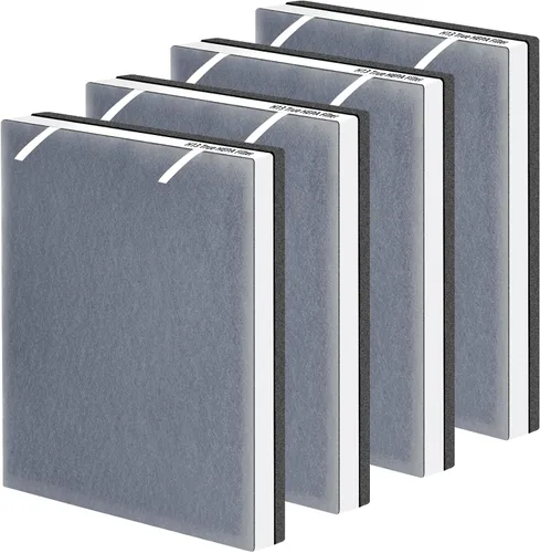 Miniatura 8 de Vital 100 True HEPA Filtro de repuesto para purificador de aire LEVOIT Vital 100, filtro de carbón activado de alta eficiencia H13 HEPA 3 en 1