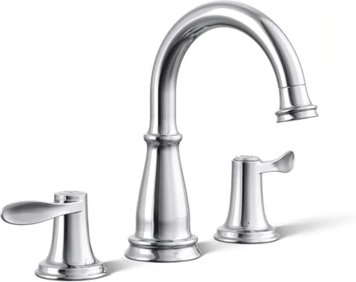 Miniatura 18 de Kohler 27380-4-BN BELLERA® - Grifo para lavabo de baño, 1.2 GPM, níquel cepillado vibrante Vibrant Brushed Nickel
