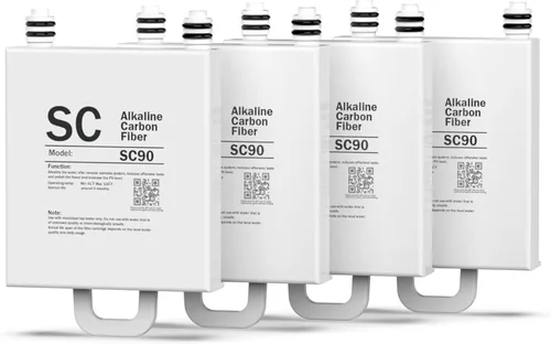 Miniatura 5 de Frizzlife Cartucho de filtro de poste de reemplazo SC90 para sistema de filtro de agua de ósmosis inversa de encimera WB99 - alcalino