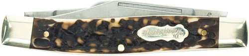Miniatura 2 de Uncle Henry 885UH Senior Rancher 6.9in Folding Pocket Knife with Stainless Steel Blades and Staglon Handle for Hunting, EDC