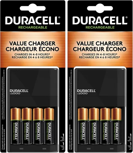 Miniatura 8 de Duracell Pilas AAA recargables de 4 unidades, potencia de larga duración, batería NiMH triple A precargada multiusos para dispositivos domésticos