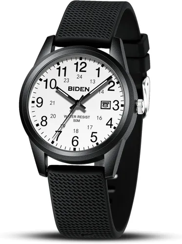 Miniatura 12 de LN LENQIN Relojes para hombre analógicos de cuarzo deportivos unisex, impermeables a 30M, reloj de enfermera para hombres y mujeres, profesionales