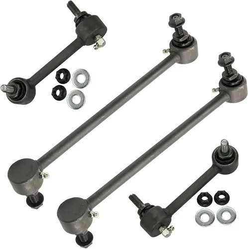 Miniatura 32 de Detroit Axle - 4 barras estabilizadoras AWD para Chrysler 300 2005-2019 Dodge Charger 2005-2008 2005-2008 Magnum Stabilizer Enlaces de extremo