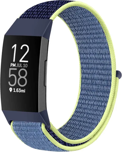 Miniatura 35 de Correas de reloj de nailon compatibles con Fitbit Charge 4/Charge 3/SE, pulsera de repuesto transpirable suave para deporte, correa con banda