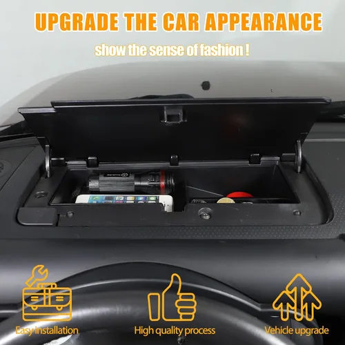 Miniatura 7 de Bandeja de almacenamiento para salpicadero, caja de almacenamiento compatible con Toyota FJ Cruiser 2007-2021, organizador de consola central