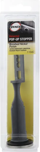 Miniatura 7 de Danco Reemplazo de tapón emergente para fregadero de baño para montaje de drenaje emergente de lavabo, níquel cepillado, 11042