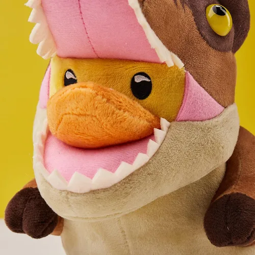 Miniatura 5 de Figura afelpada TUBBZ: figura coleccionable de Jurassic Park de tiranosaurio de cosplay, en forma de pato de goma suave afelpado T-rex (peluche)