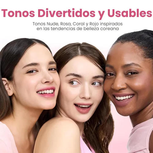 Miniatura 8 de Peripera Ink the Velvet Lip Tint - Color de alto pigmento, larga duración, ligero, sin gluten, sin parabenos (020 CLASSY PLUM ROSE)