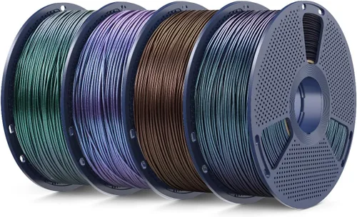 Miniatura 26 de SUNLU Filamento PLA de madera de 0.069 pulgadas, filamento de impresora 3D de fibra de madera real, textura y aroma de madera natural, sin