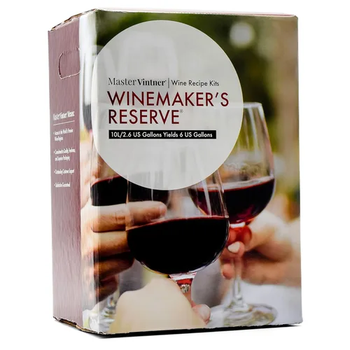 Miniatura 7 de Master Vintner™ Reserva del Elaborador de Vino™ Kit de Receta de Vino Carmenere Rinde 6 Galones
