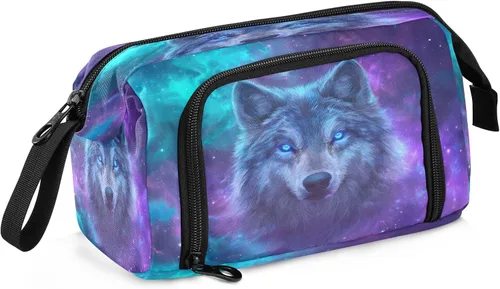 Miniatura 9 de SUABO Estuche para lápices de gran capacidad, bolsa de agua de fuego de fútbol americano, estuche para lápices, bolsa de papelería, bolsa