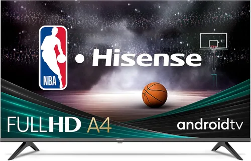Hisense Televisor inteligente Android de 32 pulgadas FHD 1080p de la serie A4 con DTS Virtual X, modos de juego y deportes, Chromecast integrado,