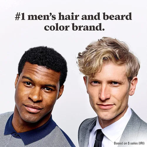Miniatura 5 de Just For Men Easy Comb-In Color - Tinte para el cabello para hombre, fácil aplicación sin mezcla, con aplicador de peine, marrón oscuro, A-50