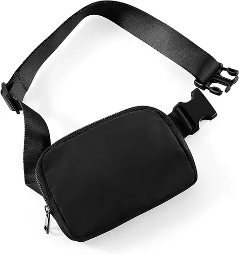 Miniatura 2 de Riñonera unisex de moda en todas partes con longitud ajustable para mujer, Negro, s