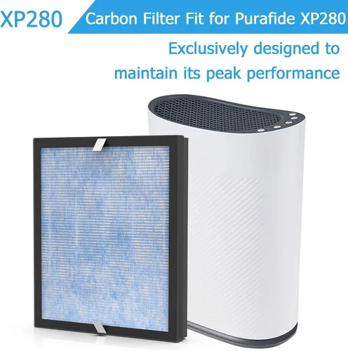 Miniatura 2 de Filtro de repuesto HEPA XP280 H13, compatible con Purafide XP280 purificador de aire, 1 paquete