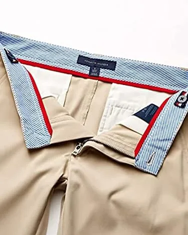 Miniatura 4 de Tommy Hilfiger Pantalones de golf para niños, transpirables, ropa de uniforme escolar para niños