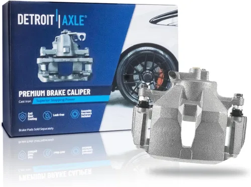 Miniatura 31 de Detroit Axle - 4 pinzas de freno para Honda Element 2003-2011 Pinzas de freno de disco con soportes 2004 2005 2006 2007 2008 2009 2010 reemplazo