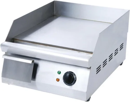 ​Plancha de acero inoxidable eléctrica Adcraft, Plateado, 1