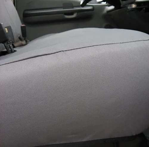 Miniatura 4 de Durafit Fundas para Asientos para 1999-2007 Ford F250-F550 Camión de Trabajo con Asiento de Banco Sólido Delantero, Fundas para Asientos de Ajuste