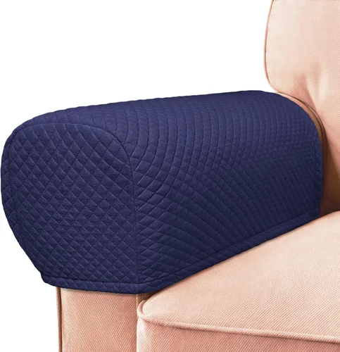 Miniatura 25 de Roytub Fundas para Reposabrazos de Sofá, Fundas para Reposabrazos, Funda Elástica para Reposabrazos para Sofás, Sillón, Sofá de Dos Plazas, Sillón