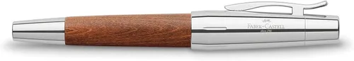 Miniatura 6 de Faber-Castell e-motion Pluma estilográfica, Madera y Cromo Marrón - Extra Fina Madera de pera marrón