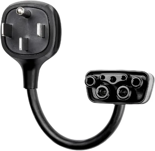 LENZ Adaptador NEMA 14-50: compatible solo con el cargador móvil Tesla Gen 2 y 3, este adaptador se conecta a su toma de corriente de 240 V 14-50 a