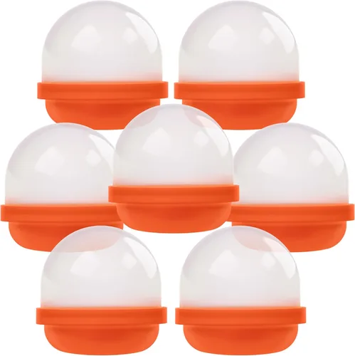 Miniatura 11 de Máquina expendedora de cápsulas, cápsulas de bellota púrpura translúcidas vacías 50 piezas de 2 pulgadas, cápsulas de máquina de chicles a granel