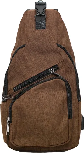Miniatura 94 de Nupouch Mochila cruzada antirrobo, carga USB, mochila ligera para viajes, senderismo, todos los días