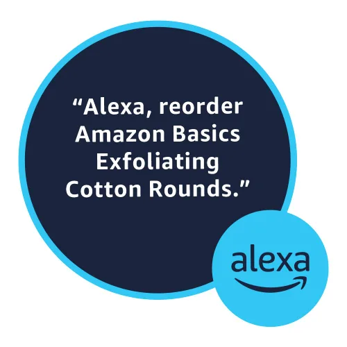 Miniatura 8 de Amazon Basics Algodón exfoliante redondo, 600 unidades (6 paquetes de 100) (anteriormente Solimo)